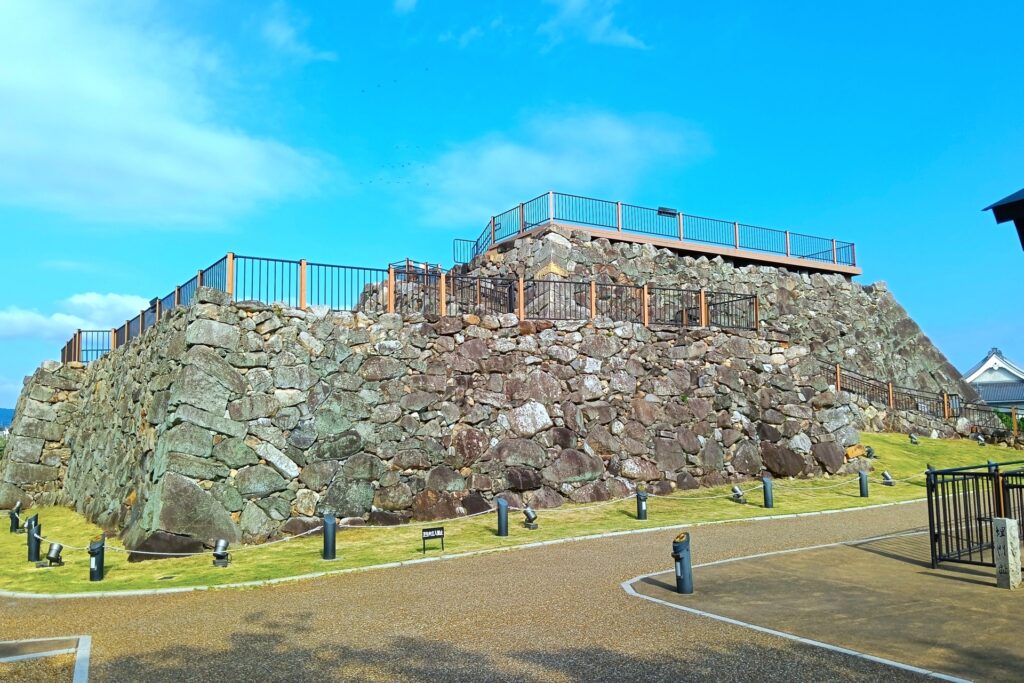 大和郡山城天守台