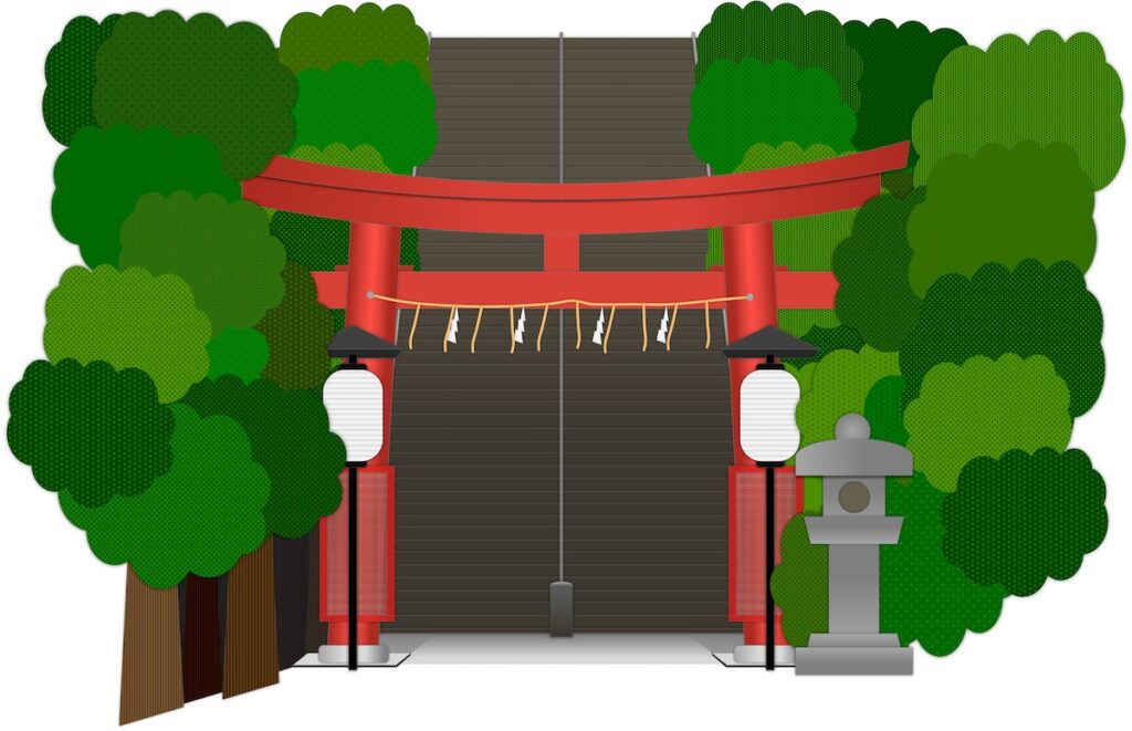 出世の石段／愛宕神社